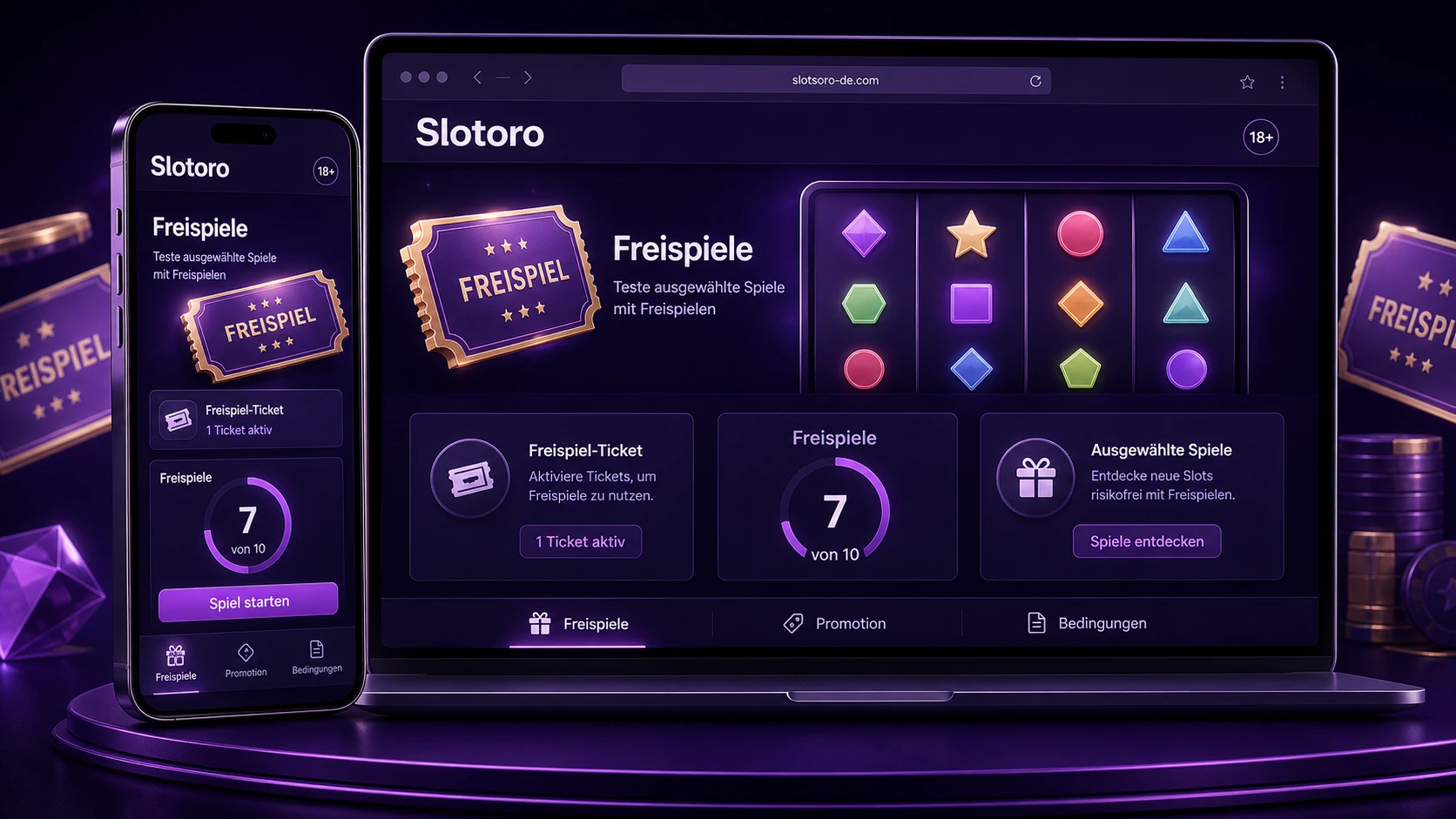 Slotoro Freispiele und Promotionen