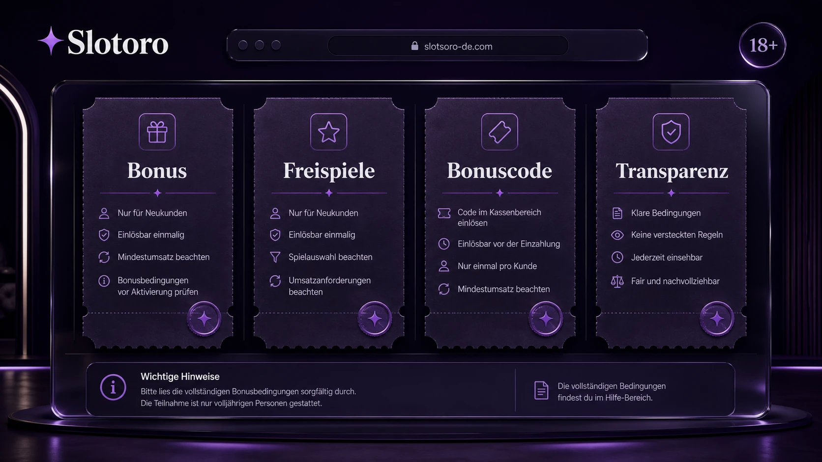 Fazit zum Slotoro Casino Bonus
