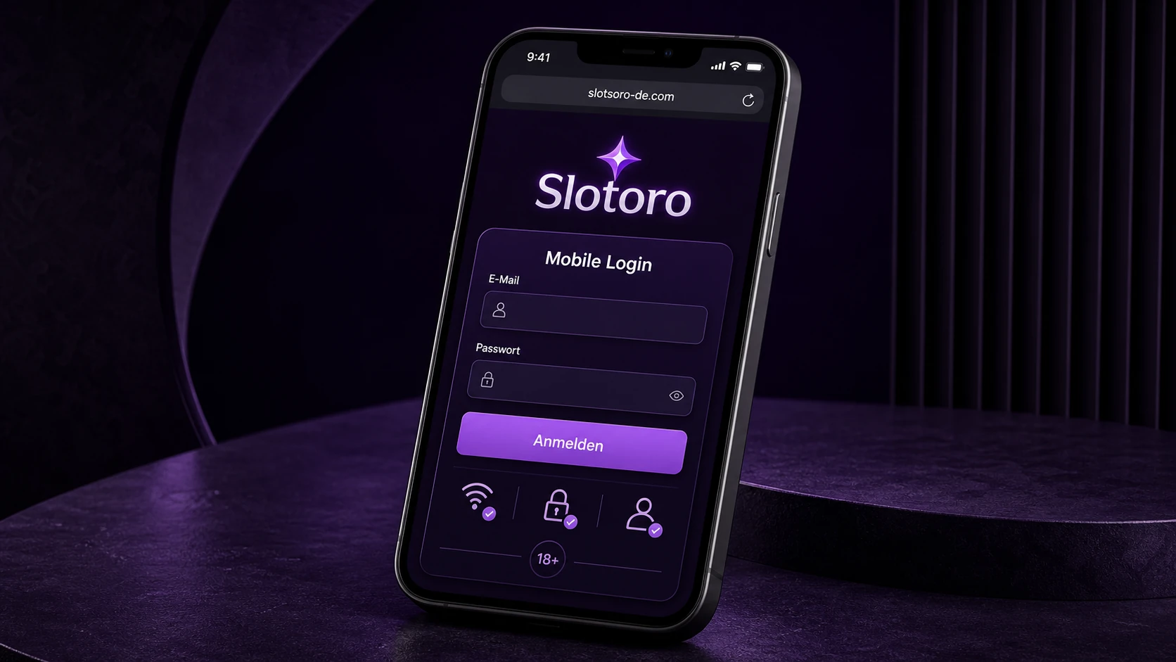Slotoro Login auf mobilen Geräten
